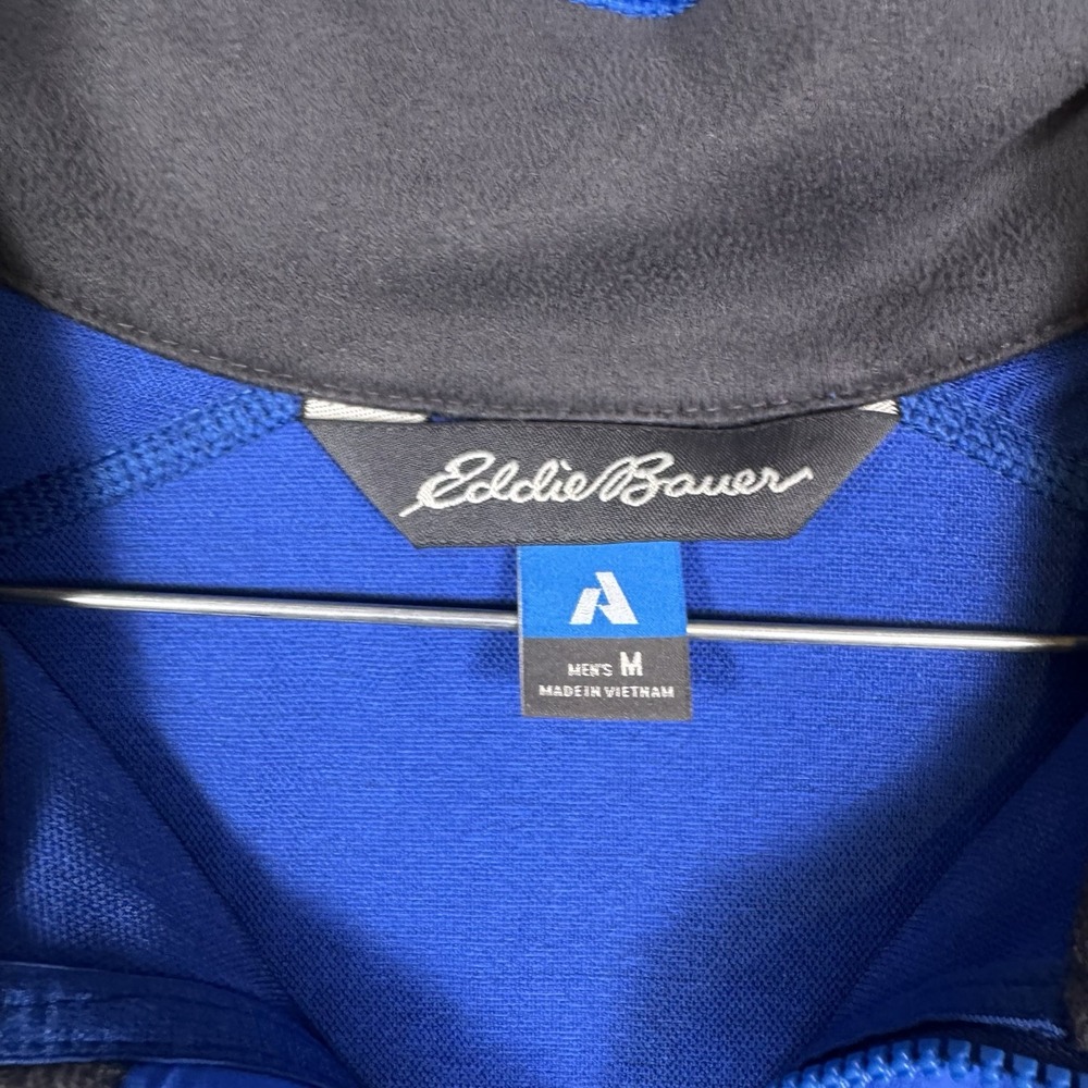 Eddie Bauer First Ascent Jacket Mens M Sandstone Softshell Tech Full Zip Hike - Picture 6 of 11